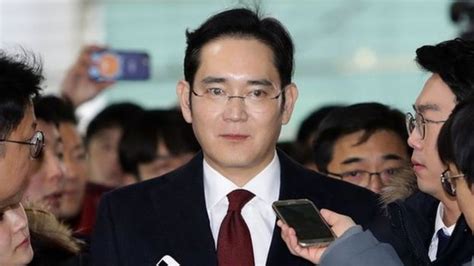 South Korea Court Denies Arrest Warrant For Samsung Chief Bbc News