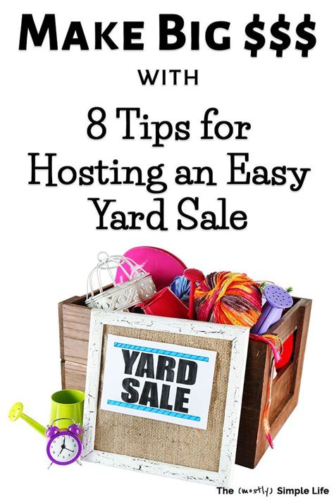 8 Yard Sale Tips For An Easy Day