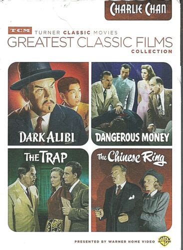 Tcm Greatest Classic Films Collection Charlie Chan Dvd 2015 4 Disc