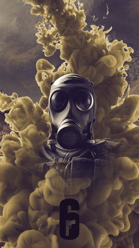 Smoke Mobile Wallpaper Rainbow6