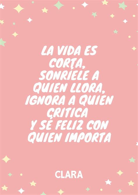 frases de la vida cortas y bonitas ideales para compartir en redes sociales