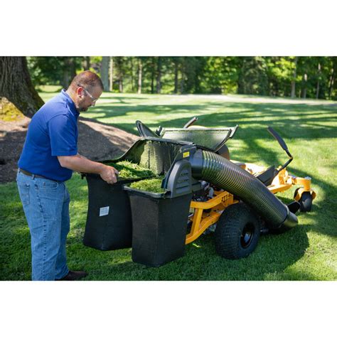 Double Bagger For 42 And 46 Inch Decks 19a70054100 Cub Cadet Us