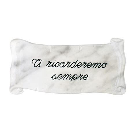 Pergamena Commemorativa In Bronzo Per Lapidi Finitura Marmo Carrara