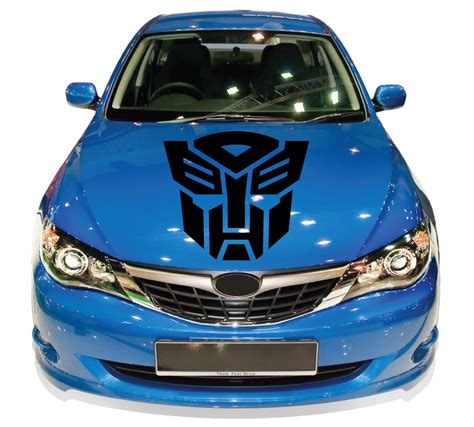 Made by metal car sticker. Transformers Autobot Auto Hood Car Vinyl Sticker Decal ...