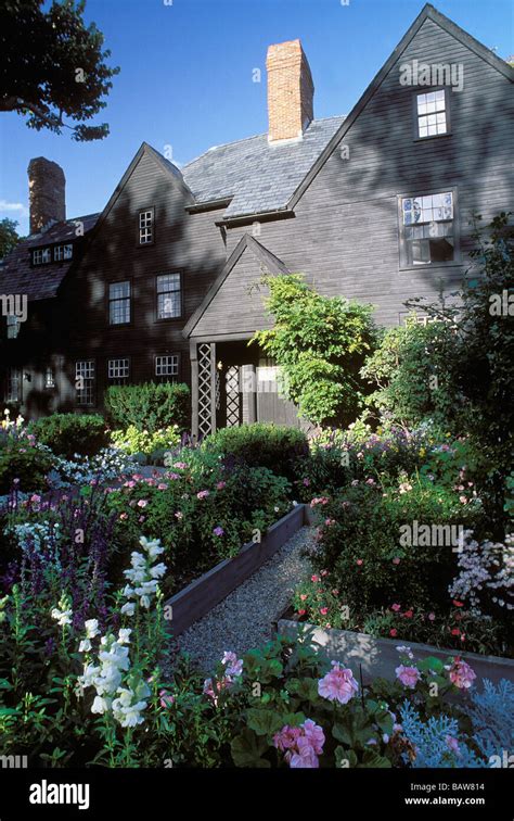House Of Seven Gables In Salem Massachusetts Stock Photo Alamy
