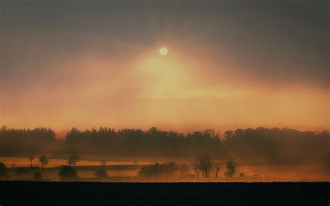 The Sun Breaks Through The Fog Our Image Nation