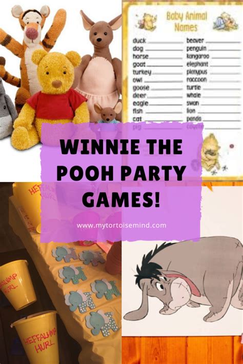 Hosting A Winnie The Pooh Childrens Birthday Party Or Baby Shower