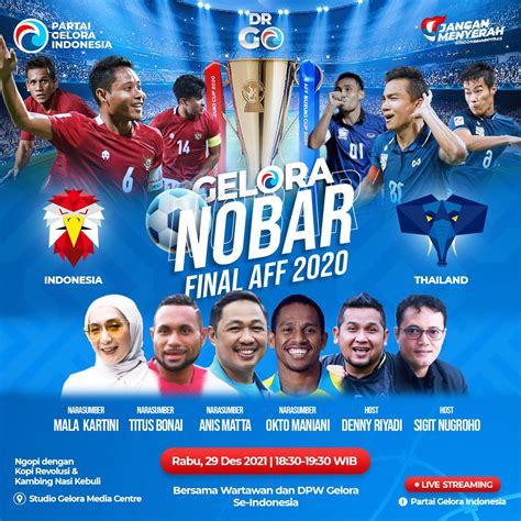 Dukung Timnas Indonesia Di Final Piala Aff Suzuki 2020 Partai Gelora