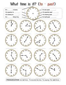 functions  english images telling time printable telling time