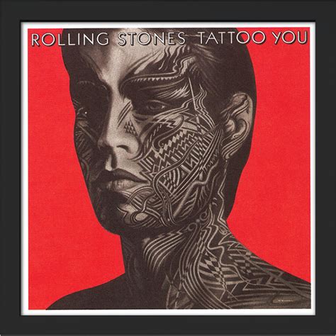 The Rolling Stones Tattoo You Album Cover Framed Print The Art Group