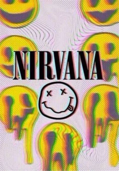 Trippy Nirvana Wallpaper Love Art Trippy Cool Music Grunge Psychedelic Blackandwhite Good