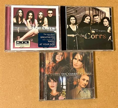 The Corrs 3 X Albums Bundle Talk On Corners In Blue Forgiven Not