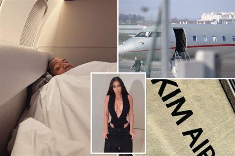 Inside Kim Kardashians 150m Private Jet As Gorgeous Bff Tracy Romulus