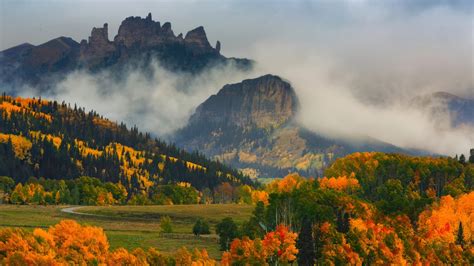 Autumn Colors In Colorado 1366 X 768 Hdtv Wallpaper