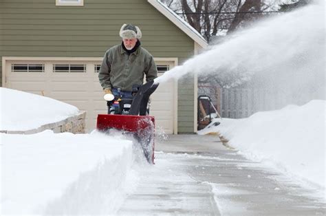 How To Snow Blow Your Driveway With Ease Snow Blower Snow Snow
