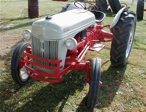 Restored 1950 Ford 8n Tractor With Front Bumper For Sale