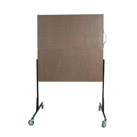 Xtrawall 50 In W Mobile Stand Alone Pegboard Unit Utility Cart With 4