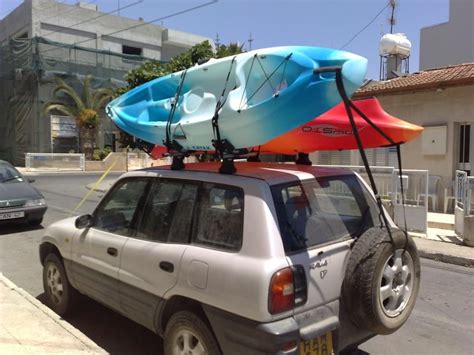 Loading Two Kayaks Kayaking Kayak Fishing Suv Car