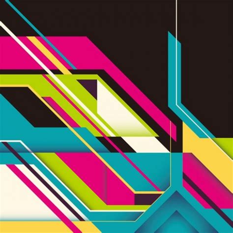 Abstract Colored Angle Shapes Vector Background Welovesolo