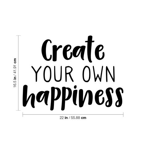 Create Your Own Happiness Ebay