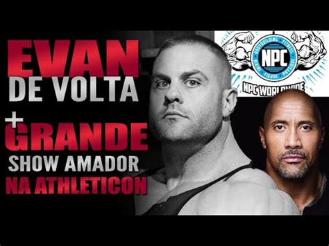 However it has now been revealed that the show athleticon postponed to 2021, with online resources being rolled out for community. Evan Centopani de volta em 2020 + Grande Show Amador na ...