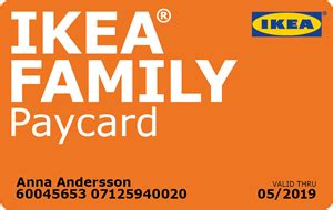 October 1, 2020 by admin. IKEA FAMILY Paycard