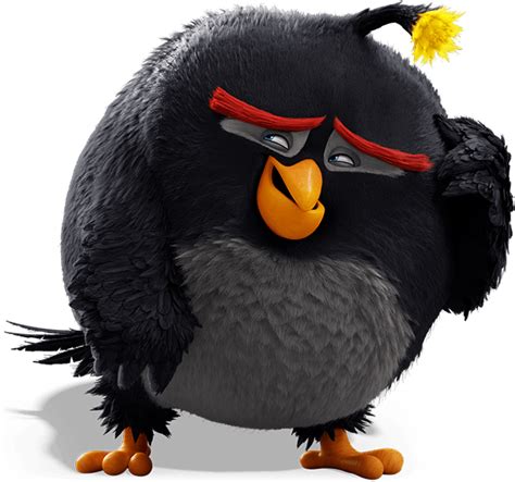 Angry Birds Personaje Bomba Png Transparente Stickpng