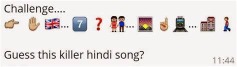 Choose one clock and then you'll have to put that song as your status for one day. Challenge ... Guess this killer hindi song ? | Puzzles World