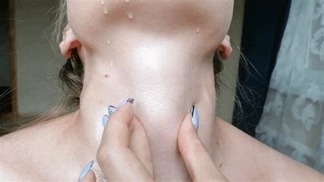 oiled neck and swallowing females throat fetish clips4sale