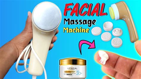 Ozomax Facial Massager Machine Overview Magnetic Deep Heat Massager For Face And Body