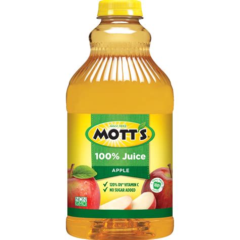 oz fl juice bottle apple mott