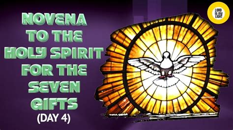 Novena To The Holy Spirit Day 4 Fortitude Youtube