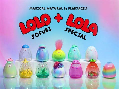 Preorder Pop Mart Flabjacks Magical Natural Loloandlola Sofubi Series