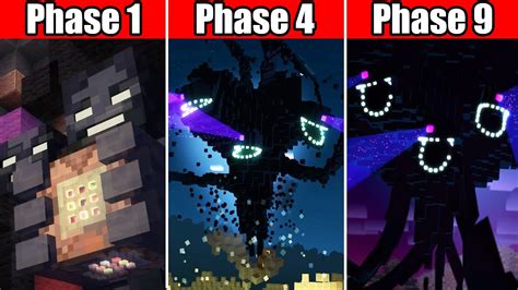All Phases Wither Storm In Minecraft Story Mode Youtube