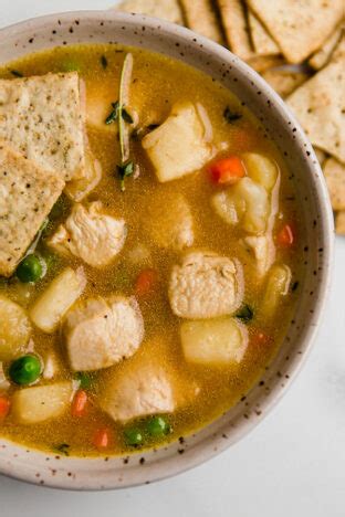 Chicken Pot Pie Soup (Paleo, AIP, Whole30) - Unbound Wellness