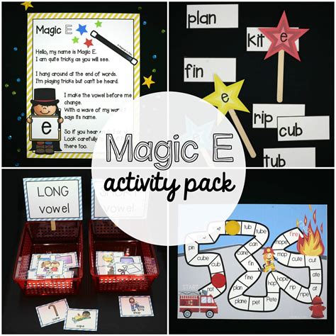 Magic E Activity Pack Playdough To Plato
