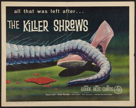 Shrews Askew Ray Kelloggs ‘the Killer Shrews Spectacular Optical