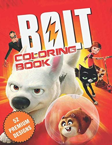 Bolt Coloring Book: Great Coloring Book For Kids and Adults - Coloring