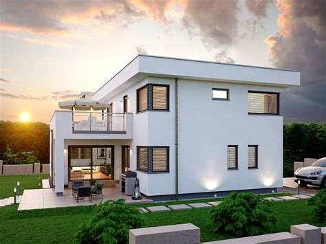 Der fertighausanbieter ist der wichtigste partner für jeden bauherren, der ein fertighaus bauen möchte. Zenker Konzept 174 Fertigteilhaus mit Flachdach ...
