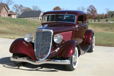 Rare 1934 Ford V8 5 Window Coupe For Sale Ford V8