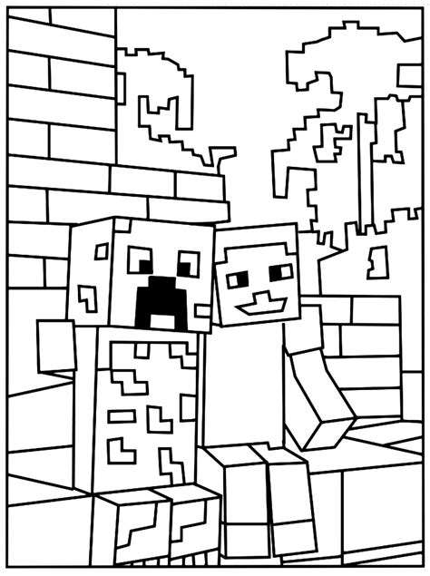 Desenhos De Minecraft Para Imprimir E Colorir Como Fazer Em Casa