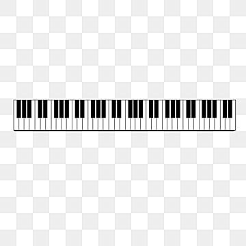 Piano Keyboard PNG Transparent Images Free Download | Vector Files
