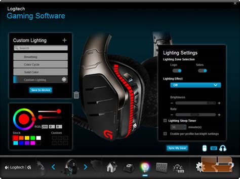 Logitech G633 Artemis Spectrum RGB 7.1 Surround Gaming ...