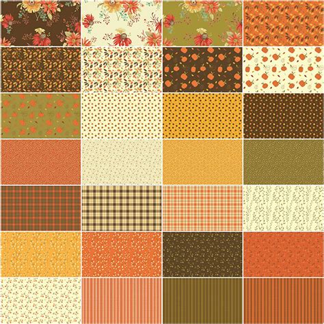 riley blake adel in autumn fat quarter bundle by sandy gervais 28 pcs archived product quilt