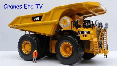 Norscot Caterpillar 795f Ac Mining Truck By Cranes Etc Tv Youtube