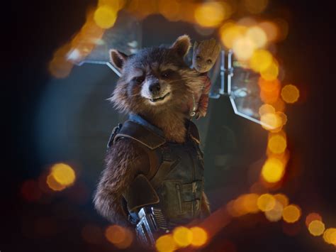 Guardians Of The Galaxy Vol 2 Groot And Rocket Raccoon Without
