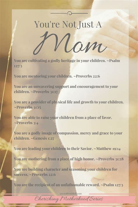 you re not just a mom crystal twaddell mom encouragement quotes about motherhood christian mom