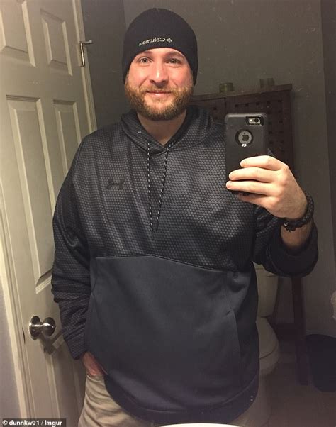 Man Takes Mirror Selfies To Document His Sobriety Over Three Years