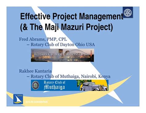 Effective Project Managementhandout Ppt