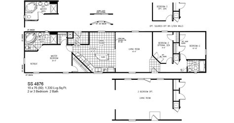 Https://tommynaija.com/home Design/16 X 76 Mobile Home Foundation Plans